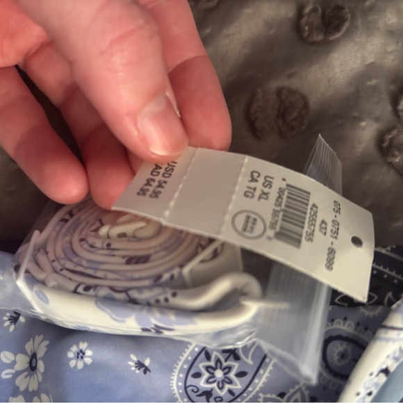 Paisley Print One-Piece Swimsuit Aerie - Picture 6 of 6